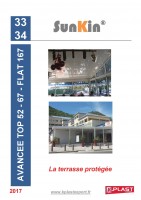 Catalogue SunKin® – Avancées de Terrasse